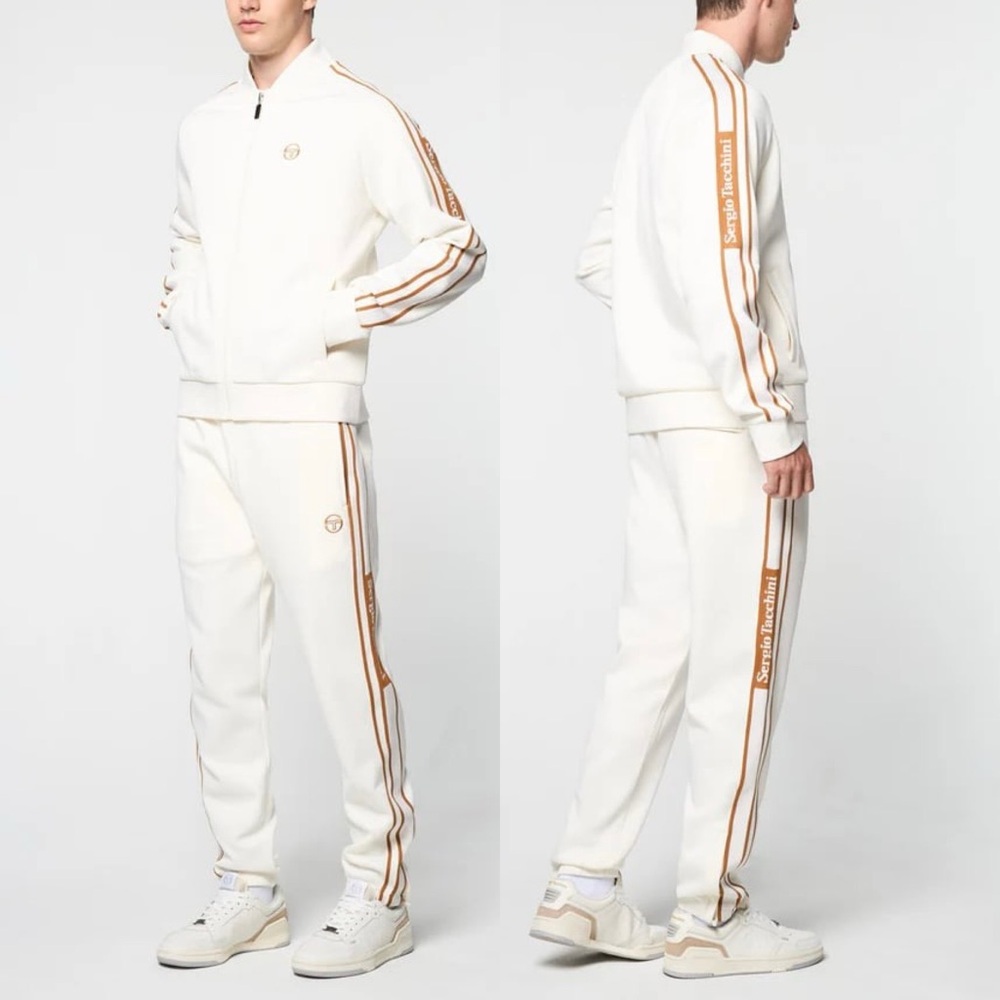Men’s Sergio Tacchini Gardenia | Caramel Casual Tracksuit NWT